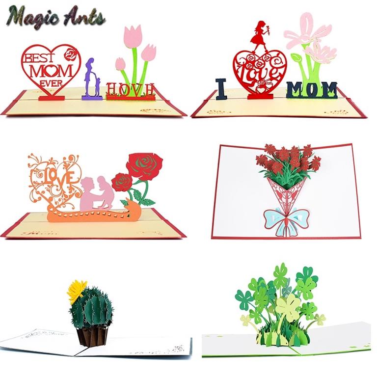 mother's day 3d pop up cards the fabulous gift shop