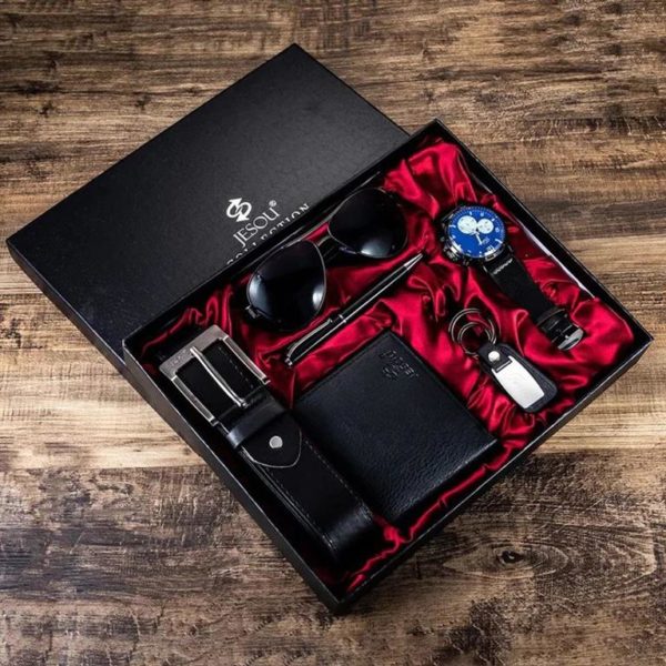 Mens Luxury Gift Set - Black - Boxed